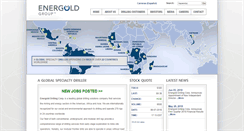Desktop Screenshot of energold.com